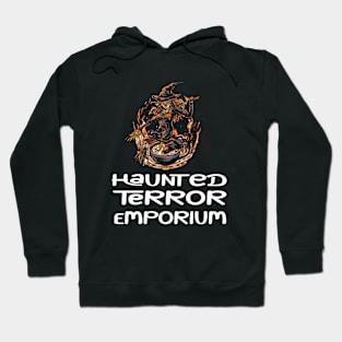 Halloween Zombie Witch Cauldron Haunted Terror Emporium Apparel Hoodie